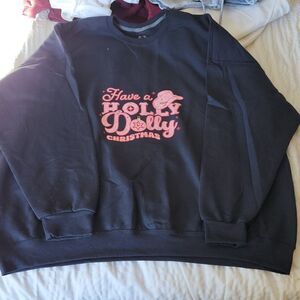 Have a Holly Jolly Christmas 4X Sweatshirt New
